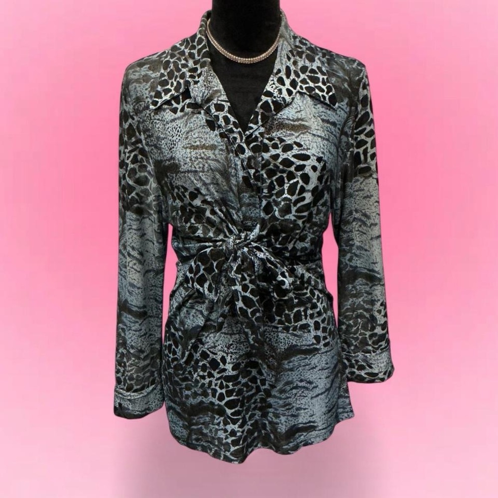 🐆Elegant Animal Print Women's Blouse